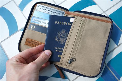 secure wallet for international travel